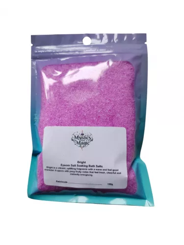 Bright Epsom Salt Soaking Bath Salts 150g Pouch