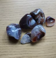Fire Agate Tumbled Stone