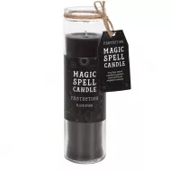 Large Protection Black Opium Jar Candle