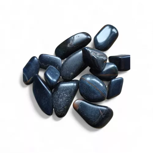 Tigers Eye Blue Tumbled Stone