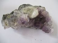 Amethyst Druze With Calcite