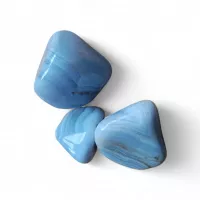 Blue Lace Agate Tumbled Stone