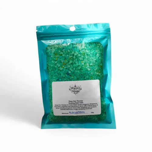 Deep Sea Therapy Dead Sea Salt Soaking Bath Salts 150g Pouch