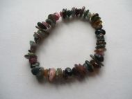 Mixed Tourmaline Chip Bracelet