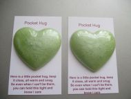Pale Green Pocket Hug