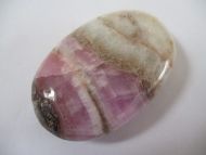 Pink Aragonite Palm Stone