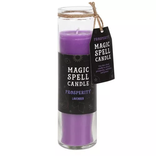 Large Prosperity Lavender Jar Candle
