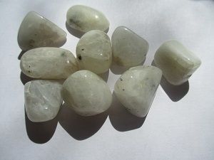 Rainbow Moonstone Tumblestone Medium