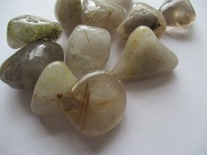 Rutilated Quartz Tumblestone