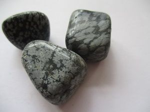 Snowflake Obsidian Tumblestone