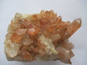 Tangerine Quartz Cluster