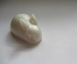 White Resin Rabbit